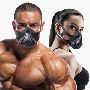 DMoos Gym Workout Training Face Mask 3.0 No More Bull Case 16 Breathing Levels